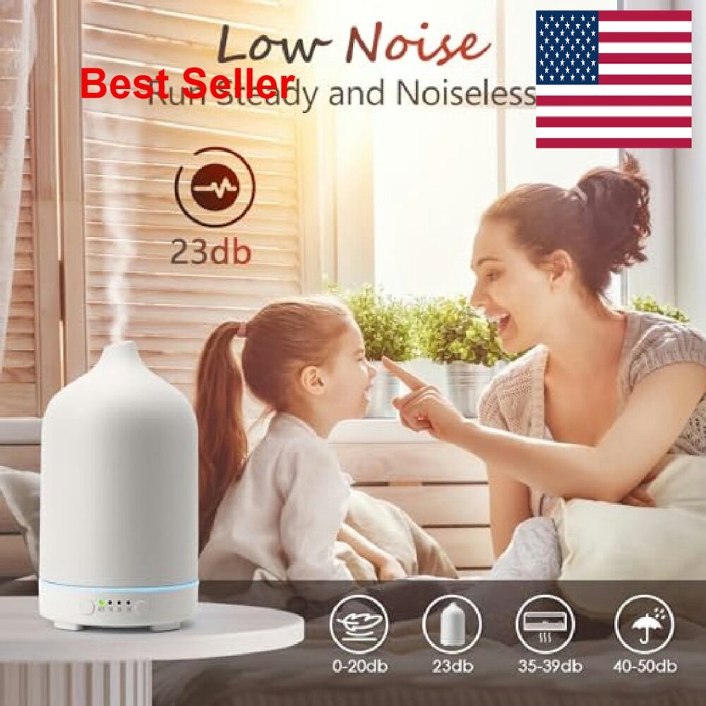 Ceramic Essential Oil Diffuser Aromatherapy Home … - image 7